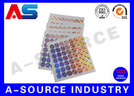 emballage stéroïde de boîte de label d'autocollants d'Anti-faux d'autocollants faits sur commande olographes faits sur commande en plastique d'ordre