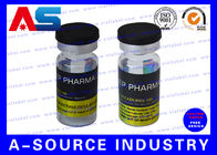 Étiquette du flacon de peptide médicamenteux, Étiquette des flacons en verre stérile Autocollant des flacons de 10 ml