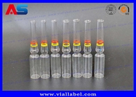 CMYK imprimant les ampoules en verre 1ml pour des huiles d'injection/pharmaceutique