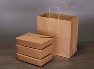 Sac de papier d'emballage fait sur commande de logo 80g 100g 130g 170g sac à emporter de nourriture dégradable