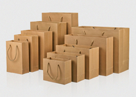 Impression personnalisée d'emballage de publicité de logo de sac de papier d'achats de magasin d'habillement