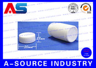 Bouteilles de pilule en plastique de PE de la médecine 30ml pour 50 étiquettes 56mm 500pcs 32mm large grand MOQ