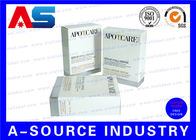 Impression UV de petite de pilule de médicament de CMYK tache métallique blanche pharmaceutique de boîtes