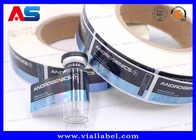 Marque olographe de 10ml Vial Labels And Boxes Customized pour l'impression de bouteille en verre