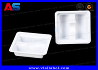 Plateau en plastique de couleur blanche pour contenir le flacon de 2 × 2 ml pour l'emballage du semaglutide MOQ 100pcs
