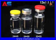Fioles en verre de Bottles10ml de 22 * ​​45mm avec des couvercles de bouchon pour des stéroïdes