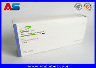 Boîte de empaquetage pharmaceutique faite sur commande pour des fioles de 10pcs 2ml ampère avec les plateaux en plastique