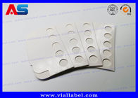 2ml ampère/insertion de carton livre blanc pour les boîtes médicales d'emballage de pharmacie