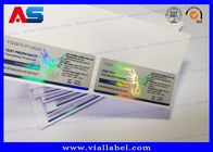 Hologramme personnalisé Étiquettes de flacons de 10 ml Pour le peptide anabolisant 10 ml Bouteilles en verre étiquettes d'autocollants de médicament