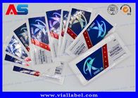 Sérum 10ml Vial Labels Design Pharmaceutical Packaging pour les bouteilles stériles de propionate de testostérone d'injection