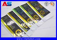 Étiquettes laser 10 ml Vial Étiquettes imperméables personnalisées pour les produits
