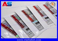 Étiquettes et boîtes pour flacons de peptides de 10 ml Holographic Pantone Couleur Étiquettes et boîtes pour flacons de 10 ml