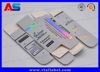 Boîte stéroïde orale de papier d'emballage de médecine d'Anavar d'hologramme