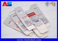 Boîtes pharmaceutiques de fiole de l'injection 10ml de stéroïdes anabolisant/petite testostérone Decanoate de boîtes de rangement de papier