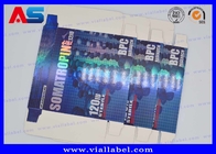3mL Vial Box Human Gro avec l'impression de couleur multi de boîtes pharmaceutiques d'hormone