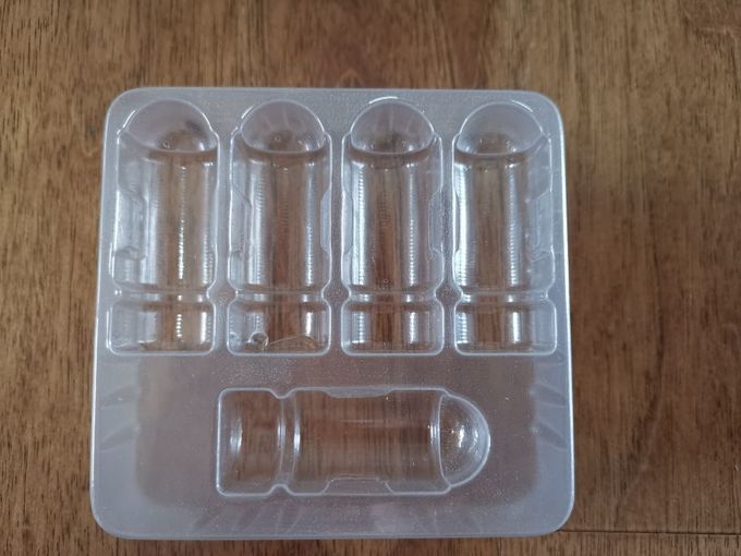 2ml médical met les plateaux en bouteille transparents de empaquetage de boursouflure de PVC en stock 6