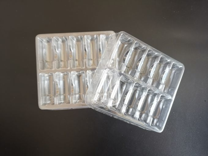 2ml médical met les plateaux en bouteille transparents de empaquetage de boursouflure de PVC en stock 4