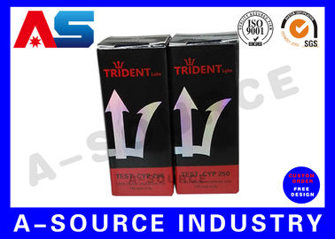 Boîtes de flacons de 10 ml pour produits pharmaceutiques Bouteilles en verre culturisme Impression d' étiquettes Boîtes de flacons de 10 ml