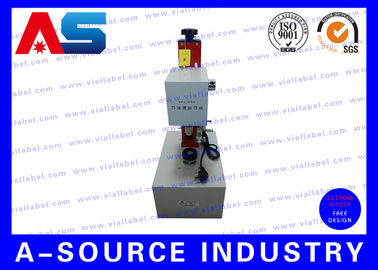 50hz Crèmeuse manuelle de flacon 20 mm Crèmeuse de bouchon de flacon Performance stable AC220V machine de crèmeuse de flacon