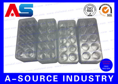 Médicament Emballage en ampoules en plastique Pour installer 2 ml Vials correspondant Hcg Boîtes d'emballage en ampoule pharmacie