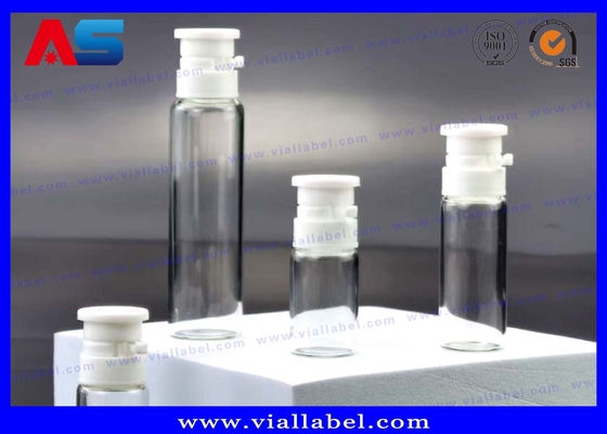 Huile de beauté 2 ml 3 ml 5 ml 10 ml Fermeture haut Vials en verre petit avec capuchon facile à retirer