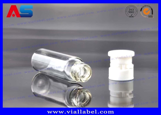 Huile de beauté 2 ml 3 ml 5 ml 10 ml Fermeture haut Vials en verre petit avec capuchon facile à retirer