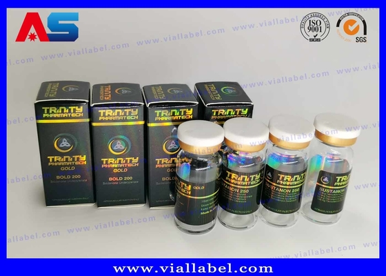 Conception personnalisée gratuite Boîtes de bouteilles de 10 ml pour étiquettes et flacons Emballage boîte d'emballage de médicament