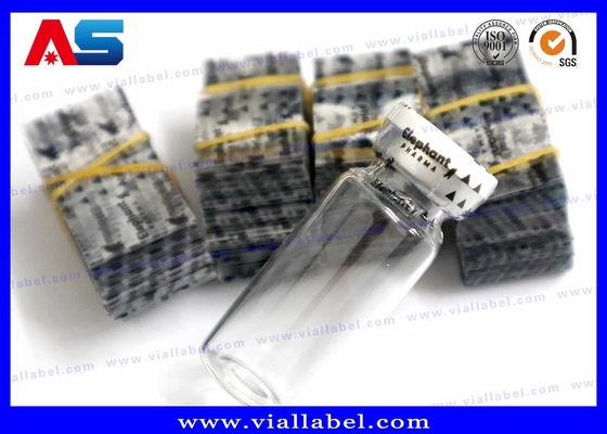 Étiquette thermorétractable de douille de PETG/PVC pour le cachetage en verre ou en plastique de capsule de la bouteille 10ml