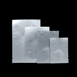 Sacs alimentaires en papier d'aluminium Sacs pharmaceutiques en papier d'aluminium à joints thermiques Sacs en papier d'aluminium Mylar Sacs à fermeture à glissière en papier d'aluminium à manches