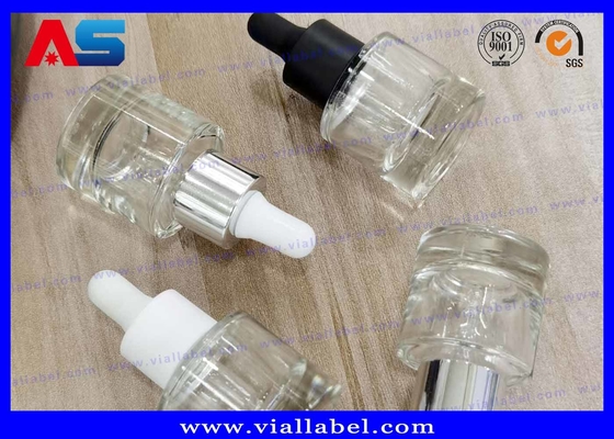 Bouteilles de goutte à goutte en verre de 30 ml, Bouteilles de goutte à goutte en verre pharmaceutique Bouteille d' huile