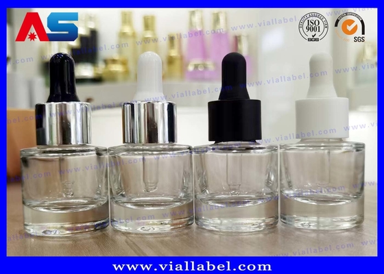 Bouteilles de goutte à goutte en verre de 30 ml, Bouteilles de goutte à goutte en verre pharmaceutique Bouteille d' huile