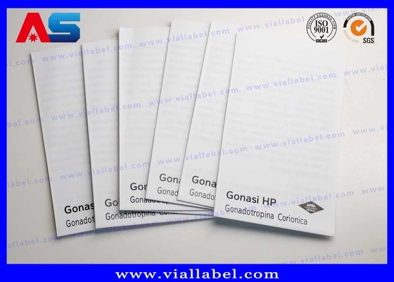 Description du peptide Impression de brochures sur mesure, brochures pliables Modèles d' instructions Impression