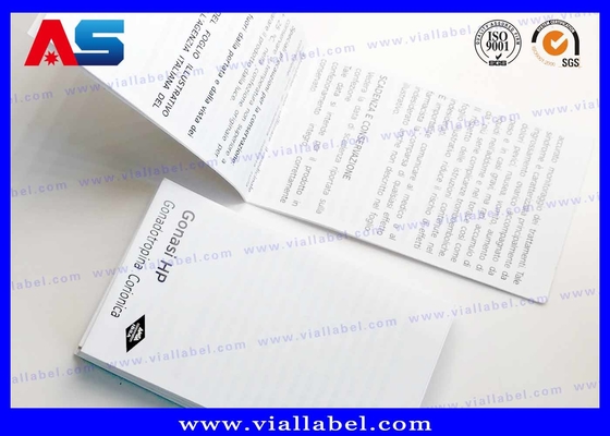 Description du peptide Impression de brochures sur mesure, brochures pliables Modèles d' instructions Impression