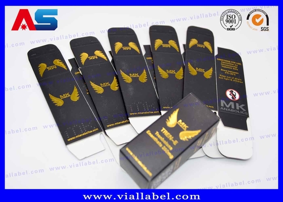 Label pharmaceutique de boîte et de bouteille d'Enanthate 10ml de testostérone de Mk avec Vial Kit