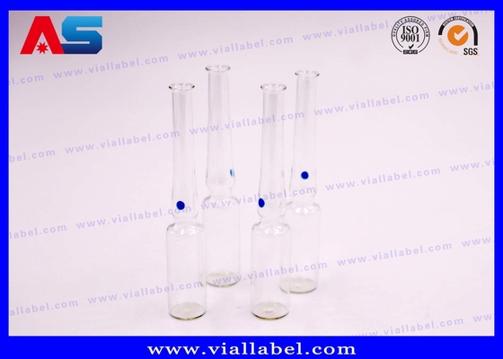 Acide hyaluronique à haute perméabilité 1 ml / 2 ml d' imprimerie Ampoule Solution en bouteille de verre transparent