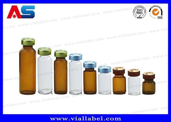Petite fiole en verre pour le stockage 1ml/2ml/3ml/5ml /10ml d'huiles et de liquides de pharmacie