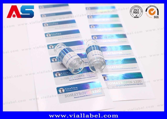 Adhésif personnalisé pour bouteille 2 ml ampoules adhésifs de tirzépatide prix bon marché