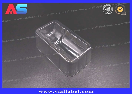 Emballage du flacon de 10 ml Plaque plastique transparente plaquette médicale pour vaccin, flacon injectable Emballage en ampoules