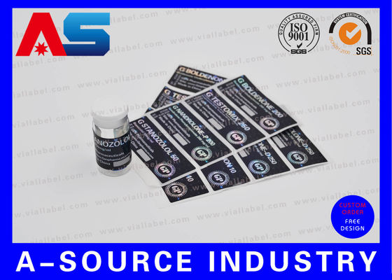 Hologramme Vial Label Printer 2ml de laser/stéroïdes de 5ml/10ml/15ml/20ml Vial Sticker For Bodybuilding Enanthate