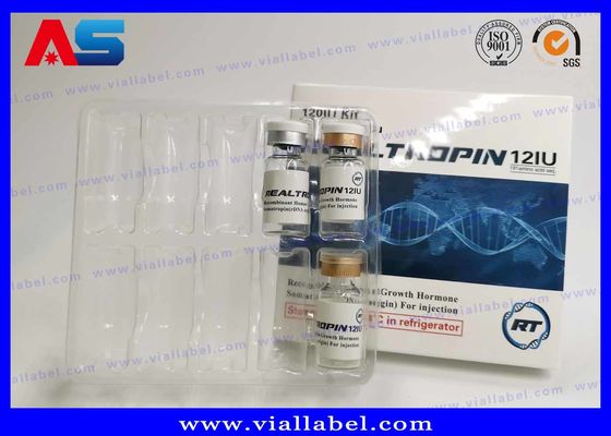 Tirzépatide 5 mg-30 mg Emballage en papier Emballage pharmaceutique Boîte de 10 flacons Conception sur mesure
