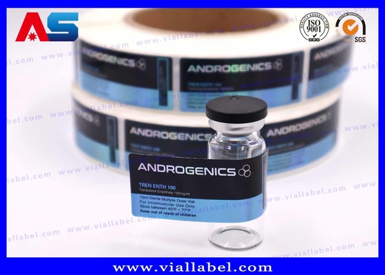 Étiquette de l' autocollant du flacon de 10 ml Genics Roll Bottle Sticker 191a Gene Utilisation pharmaceutique
