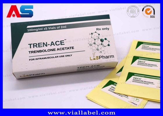 10 ml Vial Boîtes pour emballage pharmaceutique Impression holographique Vente directe écologique personnalisable Livraison rapide
