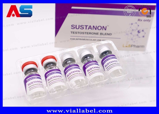 Emballage en bulle en plastique personnalisable pour injections pharmaceutiques 10 ml Boîte de maquette disponible