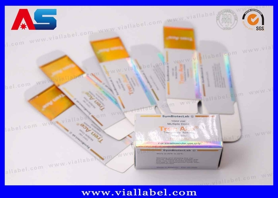 Services de personnalisation pour les boîtes de flacons de 10 ml, y compris l'impression du logo, taille et conception pour répondre aux besoins spécifiques