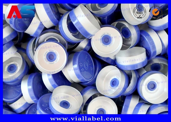 Couvercles de flacon en aluminium et plastique personnalisables de 20 mm Multicolores Eco-friendly Options de déchirure complète et partielle