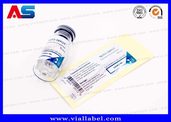Étiquettes adhésives fortes pour flacons de qualité supérieure à usage médical et de laboratoire 2 ml / 10 ml