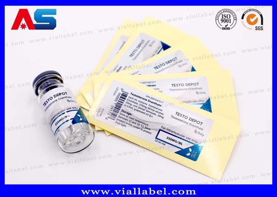 Étiquettes adhésives fortes pour flacons de qualité supérieure à usage médical et de laboratoire 2 ml / 10 ml