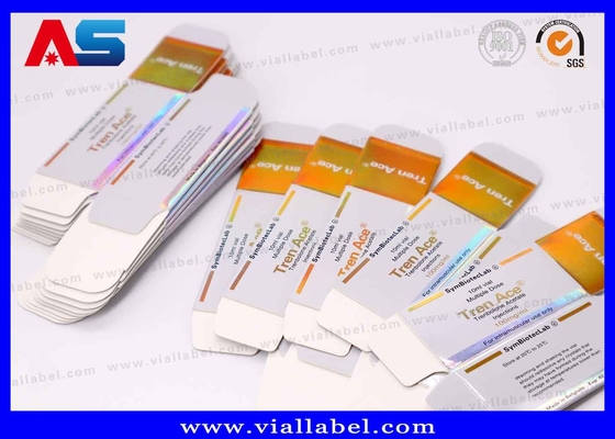 Cartons personnalisables à effet laser de 10 ml pour flacons pharmaceutiques