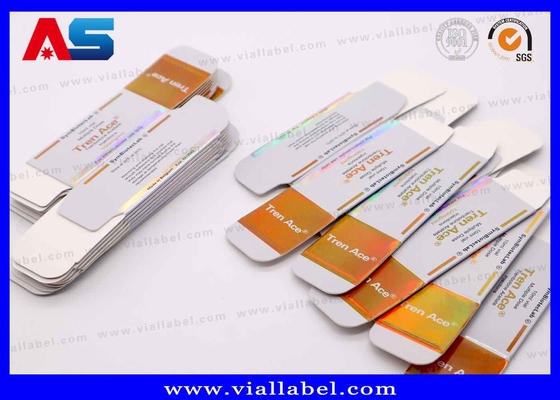 Cartons personnalisables à effet laser de 10 ml pour flacons pharmaceutiques