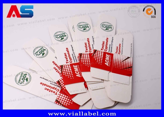 Solutions d'emballage de flacons pharmaceutiques imprimés sur mesure de qualité supérieure avec NFC pour flacons de 2 ml à 20 ml